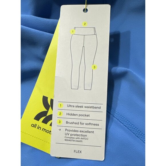 Small - Womens Ultra High-Rise Flex Leggings - All in Motion - Blue - Picture 7 of 8